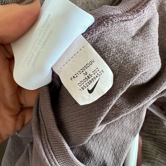 Nike Dri-Fit Lightweight Mauve Racerback Tank Top Size Medium - Picture 4 of 5